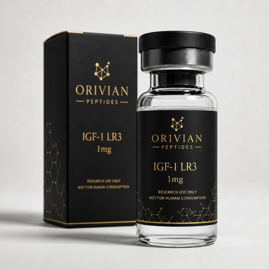 IGF-1 LR3 1mg research peptide by Orivian Peptides